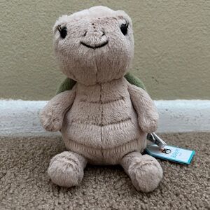 Authentic, NWT, Jellycat Thimble Turtle